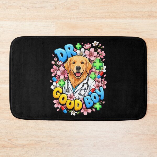 Item preview, Golden Retriever Doctor Flower Japanese Medical  designed and sold by Tong4130.