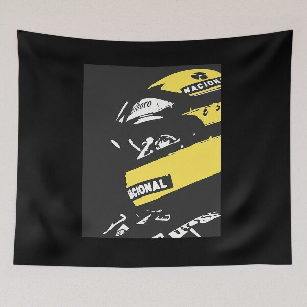 Item preview, Ayrton Senna Drawing designed and sold by Rajpoot1.