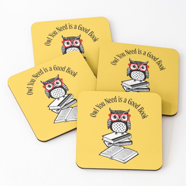 Item preview, Owl You Need is a good Book Funny Bookworm designed and sold by Sachie's Studio.