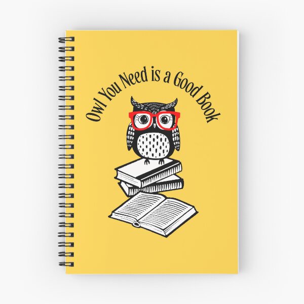 Aperçu de l'œuvre Owl You Need est un bon livre Drôle de rat de bibliothèque créée et vendue par Sachie's Studio.