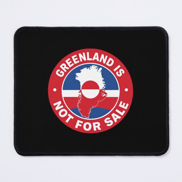 Item preview, Greenland Is Not For Sale Logo designed and sold by Custom Crest.
