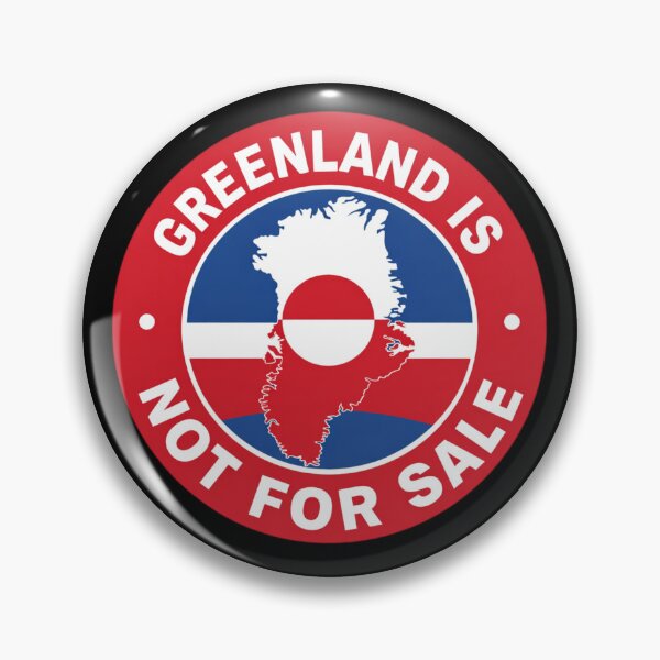 Item preview, Greenland Is Not For Sale Logo designed and sold by Custom Crest.