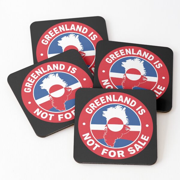Item preview, Greenland Is Not For Sale Logo designed and sold by Custom Crest.