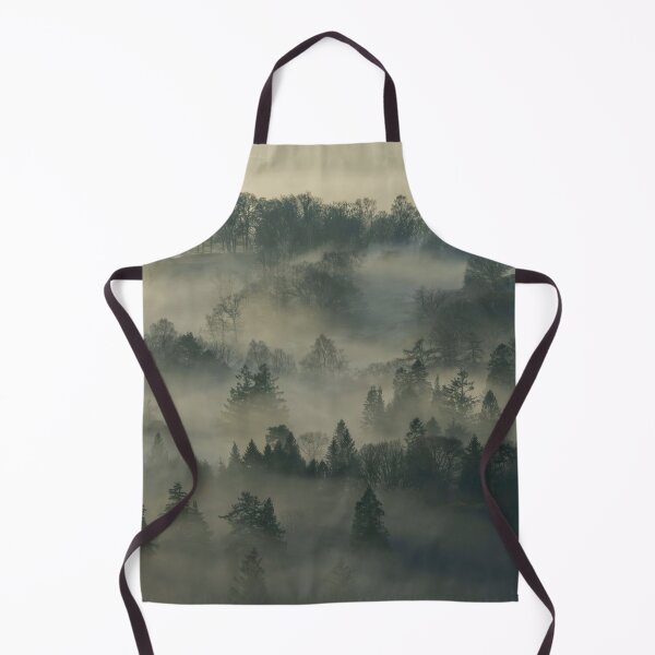 Item preview, Mysterious forest in the fog – Mystical tree landscape photography designed and sold by Mauswohn.