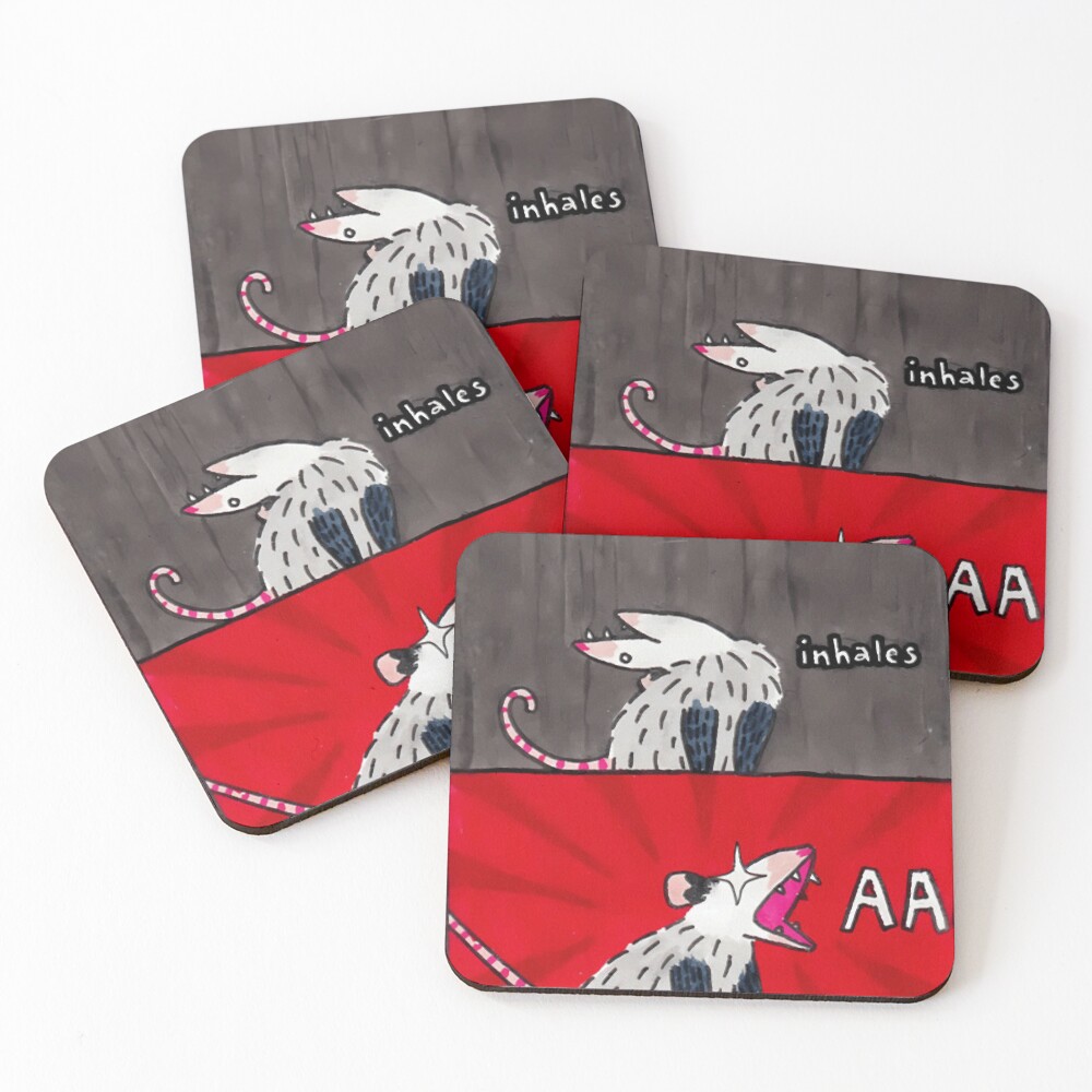 Item preview, Coasters (Set of 4) designed and sold by RxMagicc.