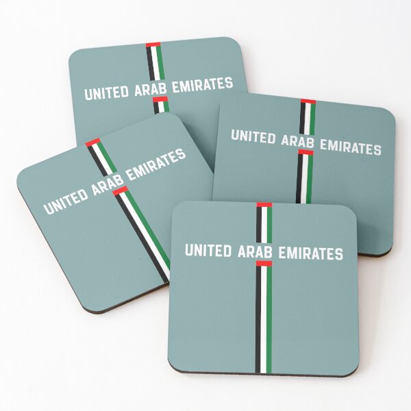 Item preview, United Arab Emirates | Modern Vertical Flag Art designed and sold by mashmosh.