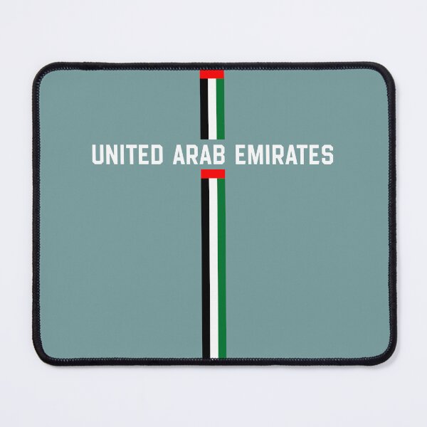 Item preview, United Arab Emirates | Modern Vertical Flag Art designed and sold by mashmosh.