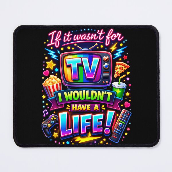 Item preview, Television Addict designed and sold by MarkColeImaging.