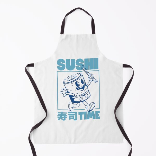 Item preview, Sushi Time retro image designed and sold by All I Need Designs.