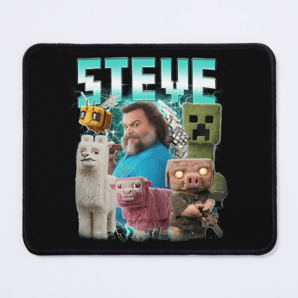 Item preview, Steve Minecrafts Movie designed and sold by inky-T-shirty.