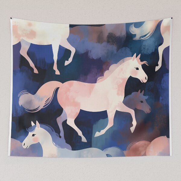 Item preview, Abstract Horses Seamless Pattern (image size 7840x11680) designed and sold by Digital-Davinci.
