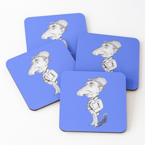 Item preview, Caricature of a Man with a Large Nose by Claude Monet, circa 1855-56 designed and sold by UBU-space.