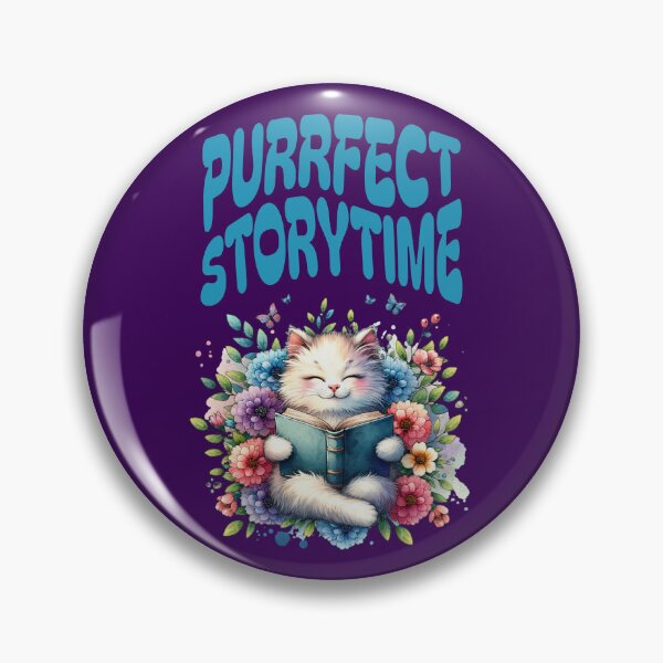 Item preview, Purrfect Storytime Funny Cat designed and sold by Sachie's Studio.