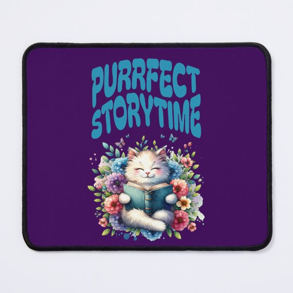 Item preview, Purrfect Storytime Funny Cat designed and sold by Sachie's Studio.
