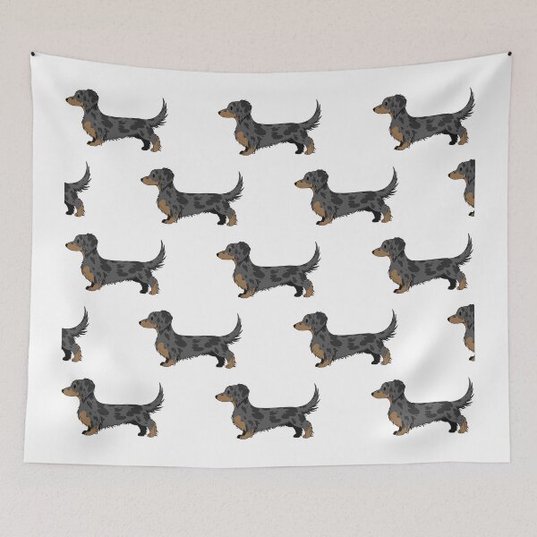 Item preview, Long-hair Silver Dapple Mini-Print designed and sold by ChocolateDapple.