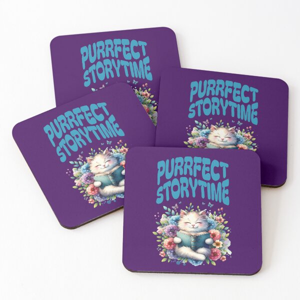 Item preview, Purrfect Storytime Funny Cat designed and sold by Sachie's Studio.