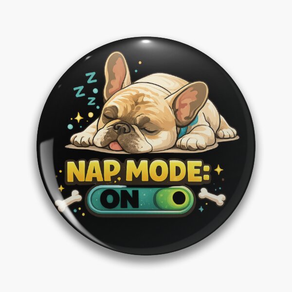 Item preview, Nap Mode On Sleeping Dog Cute Funny Design designed and sold by mvm-shop.