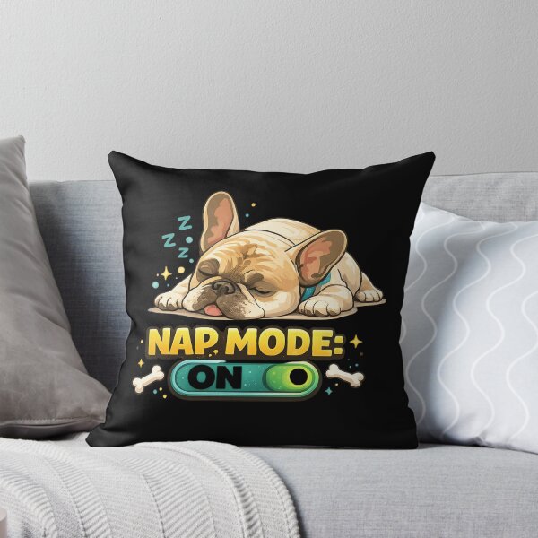 Item preview, Nap Mode On Sleeping Dog Cute Funny Design designed and sold by mvm-shop.