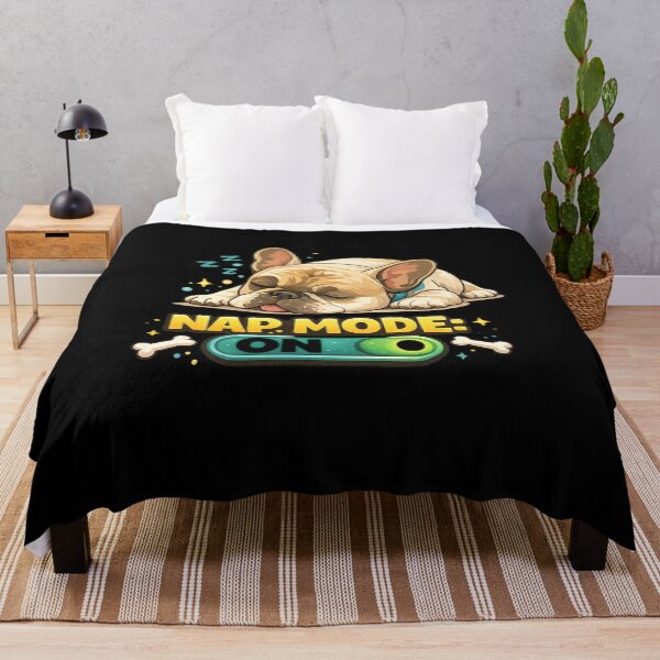 Item preview, Nap Mode On Sleeping Dog Cute Funny Design designed and sold by mvm-shop.