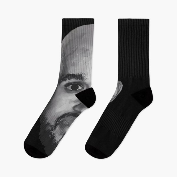 Item preview,  Bald Derrick White Funny Vintage Face designed and sold by Rajpoot1.