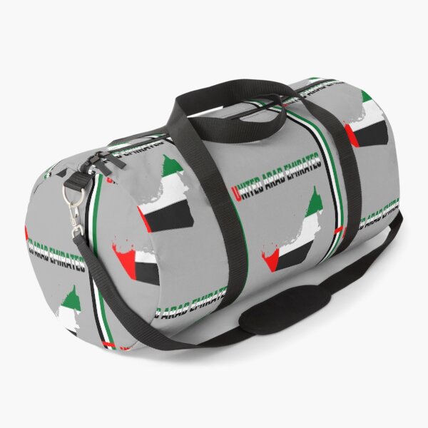 Item preview, UAE Flag Map - United Arab Emirates Pride Modern Art designed and sold by mashmosh.