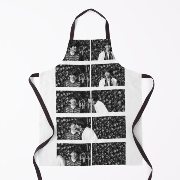 Item preview, BTS Taekook Black and White Floral Moment designed and sold by Mooncreates7.