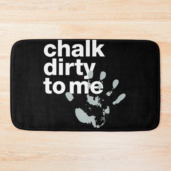 Item preview,  Chalk Dirty To Me Motivating Crossfit Statement With Chalk Handprint designed and sold by CREATIVE-TEE.