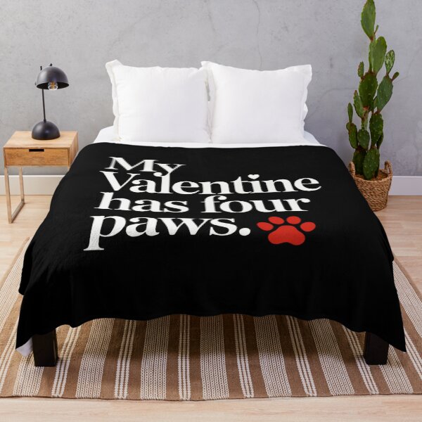Item preview, My Dog Is My Valentine Cute Dog Love Quote designed and sold by mvm-shop.