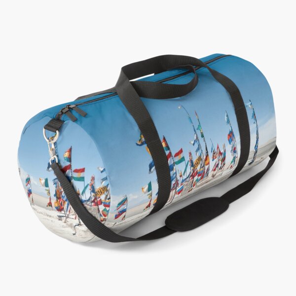 Item preview, Flags at the Salar de Uyuni – Bolivia Adventure Design designed and sold by Mauswohn.
