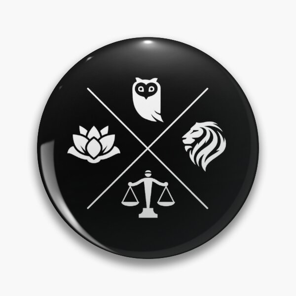 Item preview, Stoic Virtues Wisdom Temperance Justice Courage  designed and sold by SAQUNA.