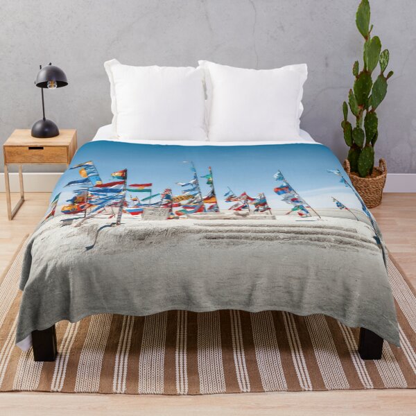 Item preview, Flags at the Salar de Uyuni – Bolivia Adventure Design designed and sold by Mauswohn.