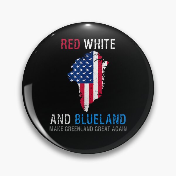 Item preview, Red White and Blueland Make Greenland Great Again designed and sold by RobertKnow.