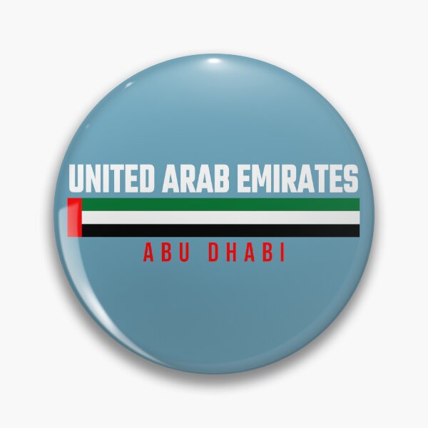 Item preview, Abu Dhabi UAE - Modern National Flag Aesthetic designed and sold by mashmosh.