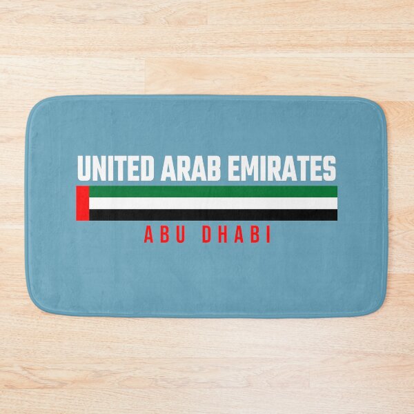 Item preview, Abu Dhabi UAE - Modern National Flag Aesthetic designed and sold by mashmosh.