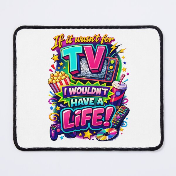 Item preview, TV Addict designed and sold by MarkColeImaging.