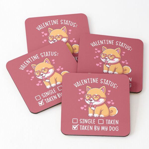 Item preview, Taken By My Dog - Funny Valentine Dog Lover Gift designed and sold by Brogress Project.