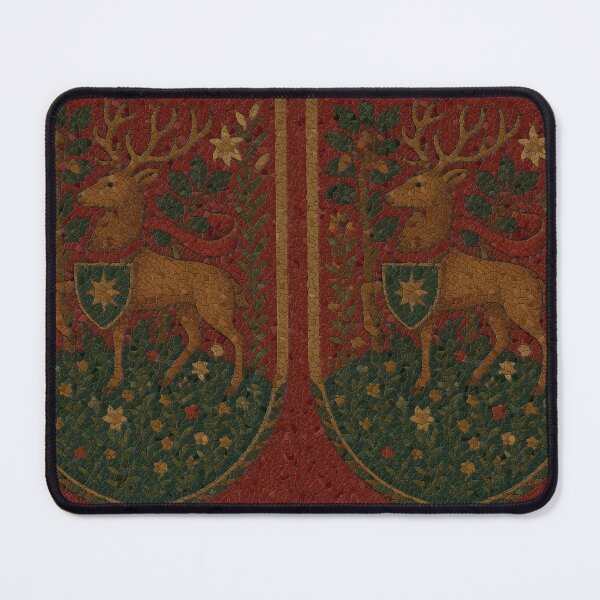 Item preview, Heraldic Stag Emblem – Nature & Nobility Crest designed and sold by LuxuryApparels.
