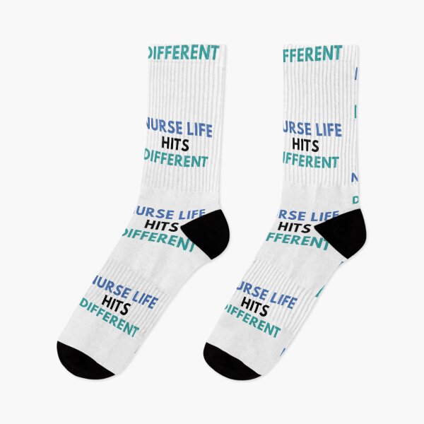 Item preview, Nurse Life Hits Different designed and sold by Common Mood.