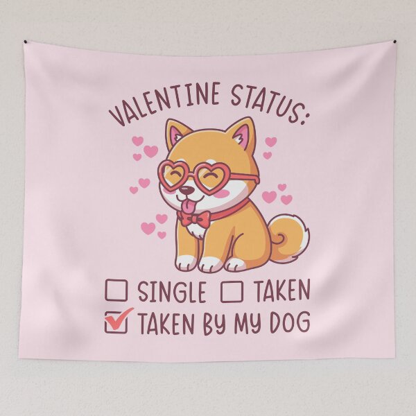 Item preview, Taken By My Dog - Funny Valentine Dog Lover Gift designed and sold by Brogress Project.