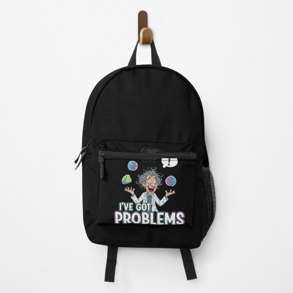 Item preview, Funny Math Teacher Problems – I Can Solve Them Crazy Professor Art designed and sold by Wear Sculpt.