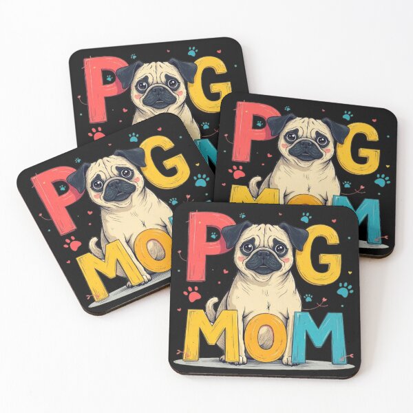 Item preview, Pug Mom  designed and sold by netz28.