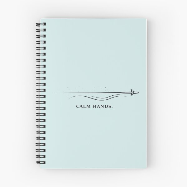 Item preview, Calm Hands – Minimal Fencing Glove Grip Design designed and sold by ChillCharmStudio.
