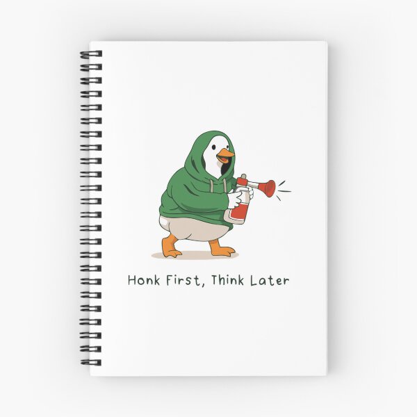 Item preview, Honk First Think Later designed and sold by FavourArtCo.