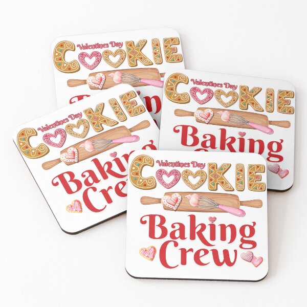 Artikelvorschau, Valentinstags-Kekse backen – Teamdesign entworfen und verkauft von Cookie Jar Creations.