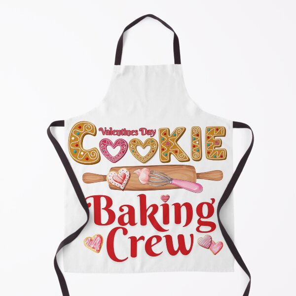 Item preview, Valentines Day Cookie Baking Crew Design designed and sold by Cookie Jar Creations.