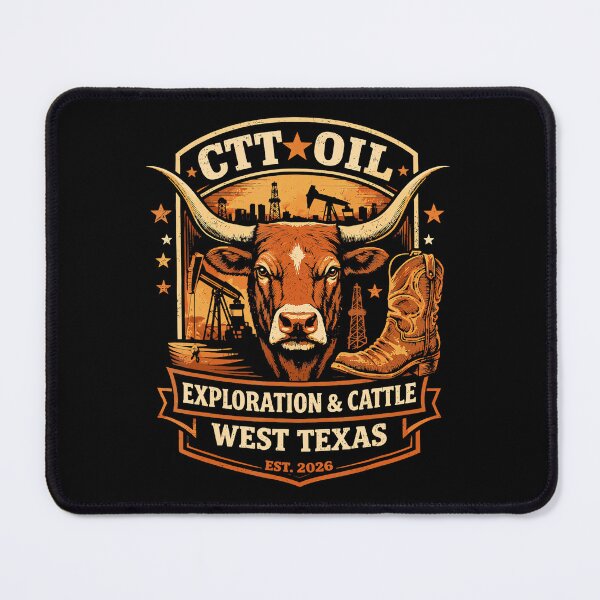 Item preview, Ctt Oil Exploration  Cattle Company Texas designed and sold by AjdinZ.