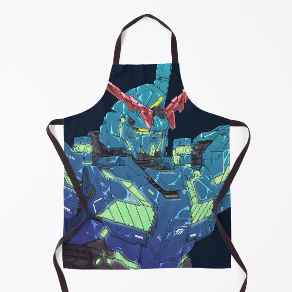 Item preview, Navy Iridescent Unicorn Gundam Art - Anime Mecha Design designed and sold by deveerei.