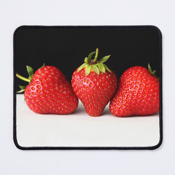 Item preview, Strawberries on Black over White designed and sold by Alan Harman.