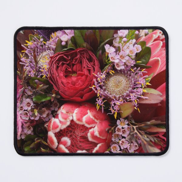 Item preview, Vibrant Protea Bouquet - Australian Native Florals Closeup designed and sold by MagpieSprings.