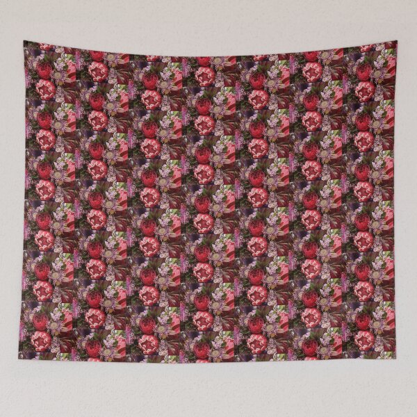 Item preview, Vibrant Protea Bouquet - Australian Native Florals Closeup designed and sold by MagpieSprings.